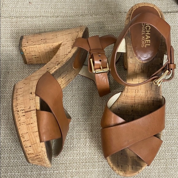 MICHAEL Michael Kors Shoes - Michael Kors cork heels